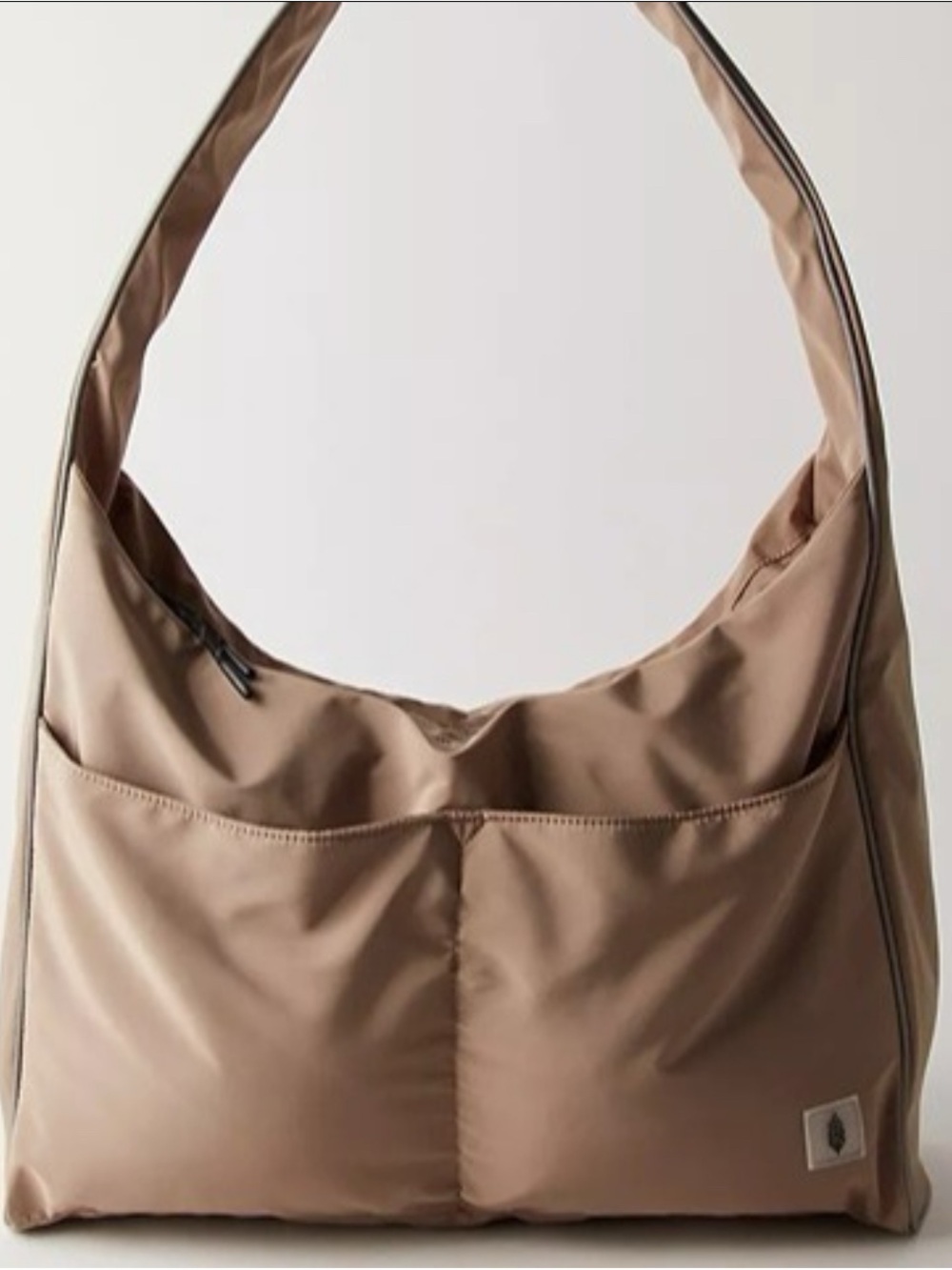 Free People Tempo Puffer Carryall Color: Ginger Root